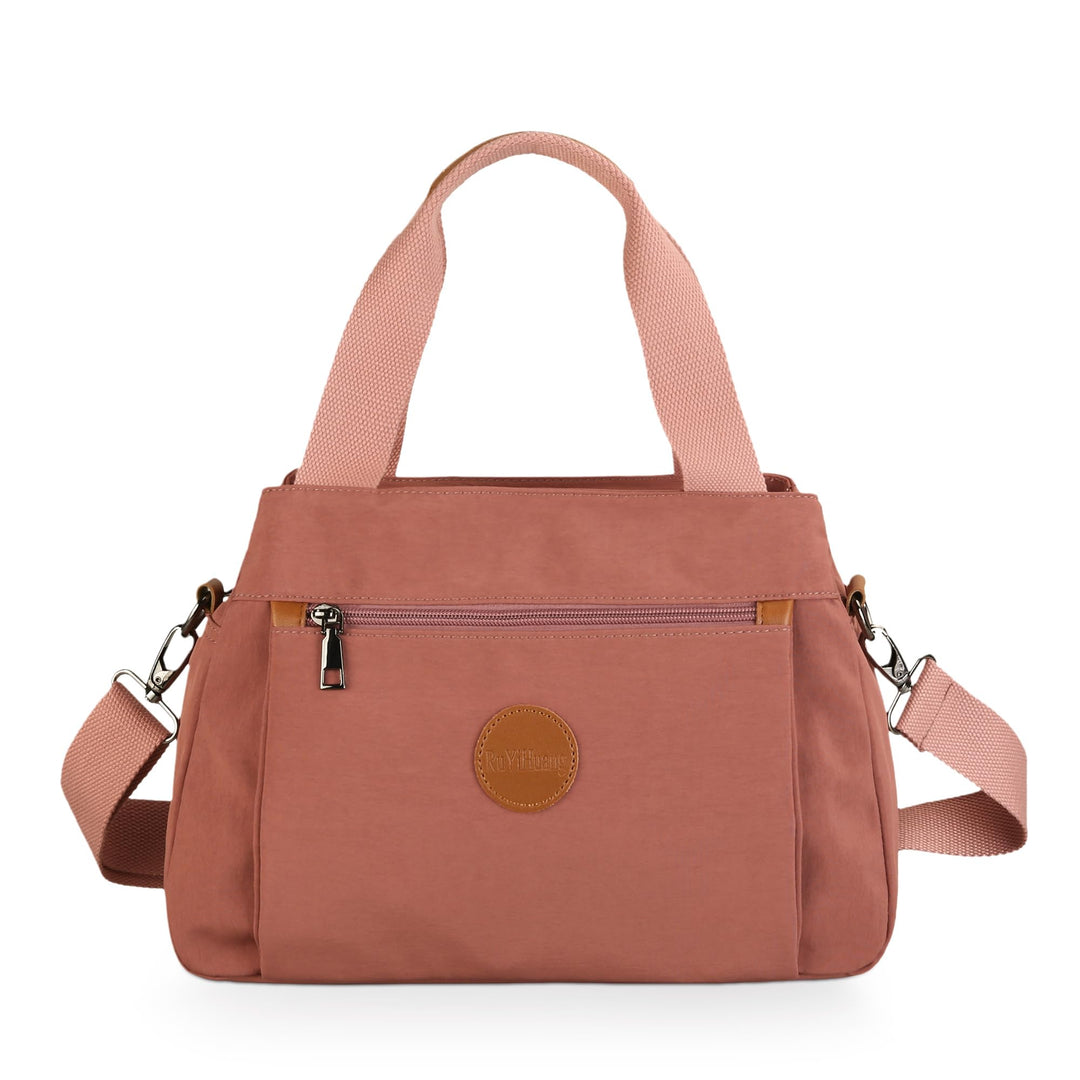DIRRONA Einfach Damen Segeltuch Umhängetasche Frauentasche Handtasche Casual Reise Schultertasche Mu