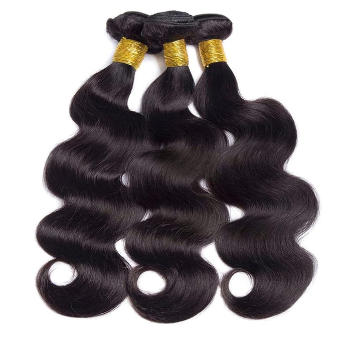 Huarisi Brazilian Body Wave Bundles Human Hair Weaves 18 20 22 Inch Body Wave Remy Hair 3 Bundles 8A