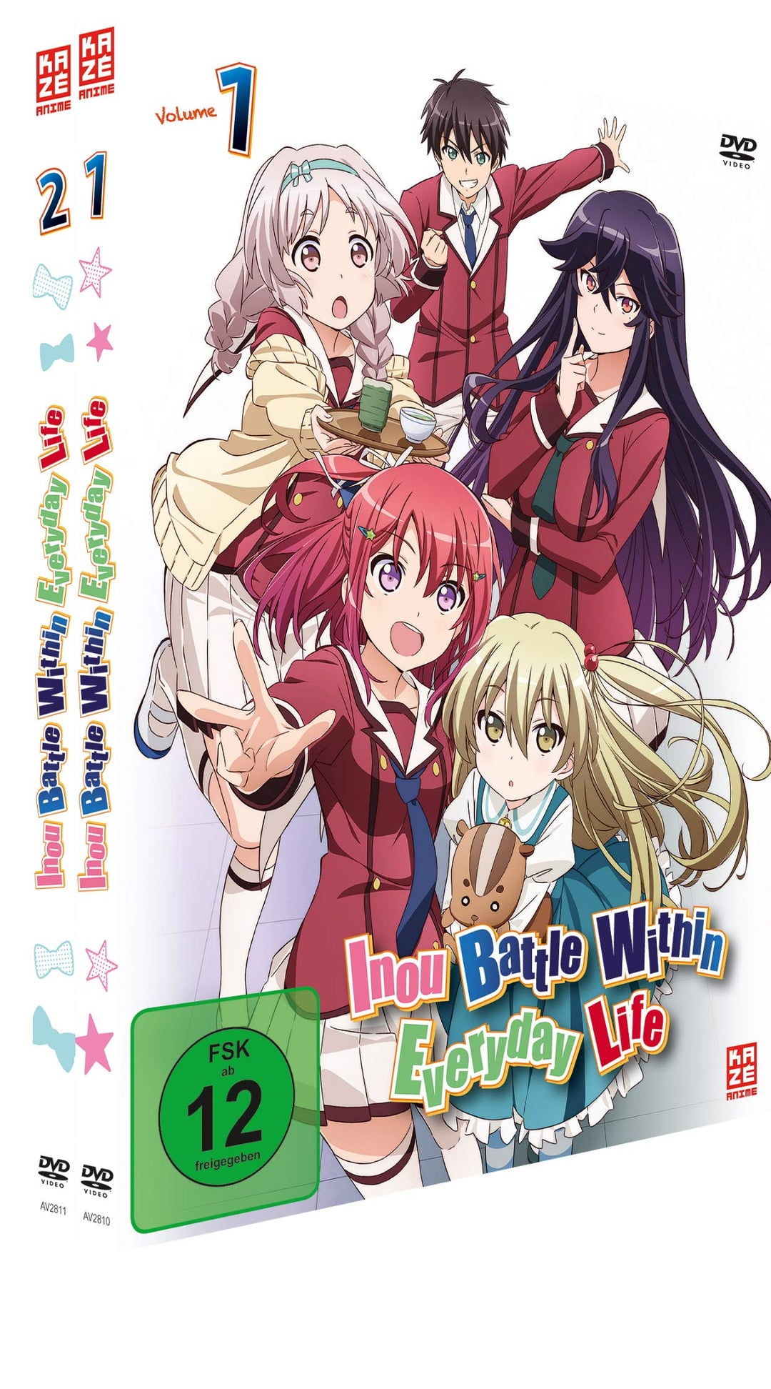 Inou Battle Within Everyday Life - Gesamtausgabe - Bundle - Vol.1-2 - [DVD], DVD