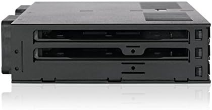 ICY DOCK Wechselrahmen für 6X 2,5 Zoll (6,4cm) SATA/SAS SSD/HDD in 1x 5,25 Zoll (13,3cm) ExpressCage