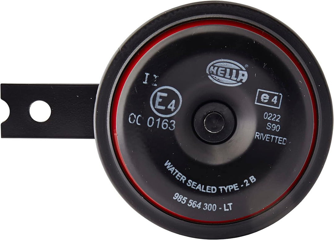 HELLA 4AZ 001 879-041 Blinkgeber - 12V - 3-polig - Anbau - mit Halter & 3AL 922 000-951 Horn - S90-1