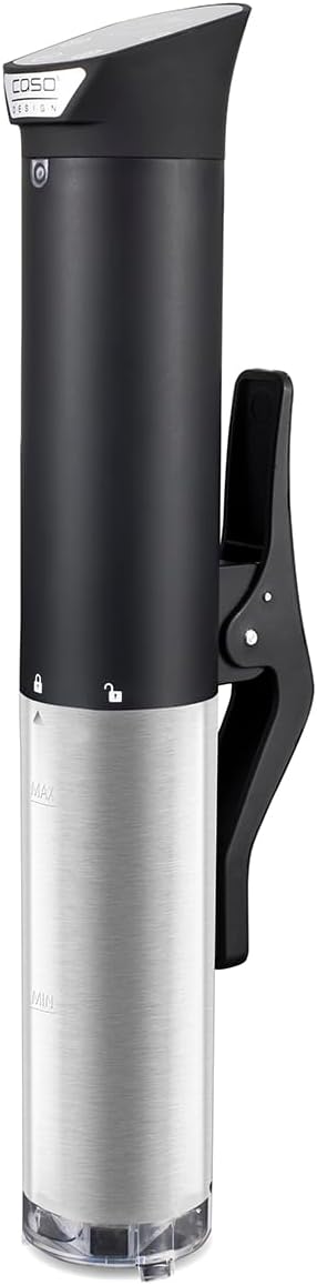 CASO SV 1200 Smart - Sous Vide Garer, schnelle Erhitzung dank leistungsstarken 1200 Watt, komplett w
