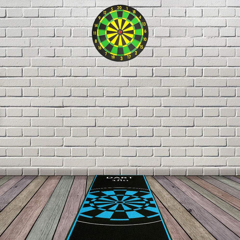 Kingpower Dartmatte Dart Teppich Turnier Matte Abwurflinie Bodenschutz Zubehör Dartpfeile Dartscheib