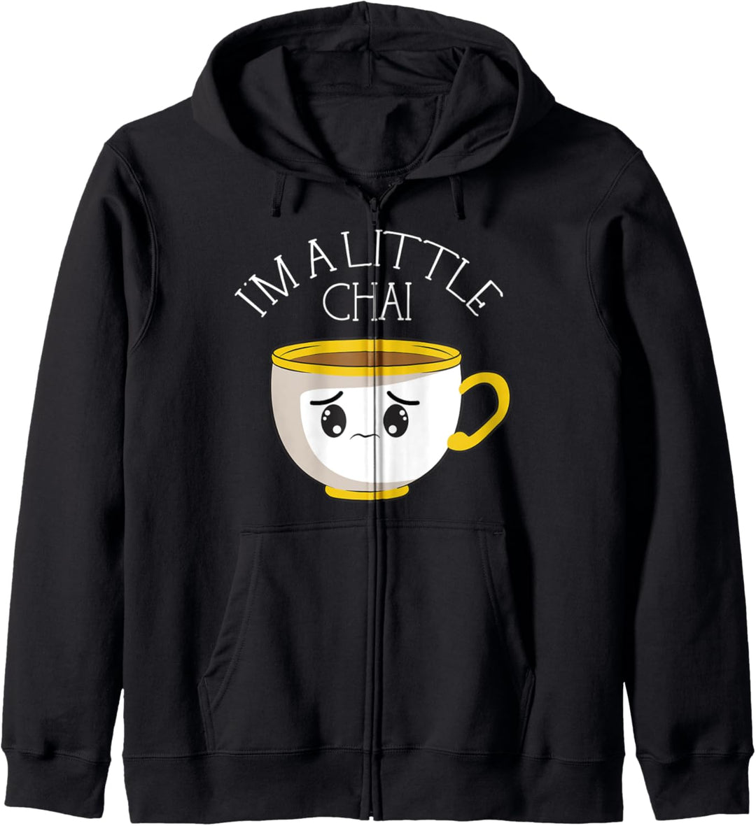 Kleiner schüchterner Chai-Tee Kapuzenjacke