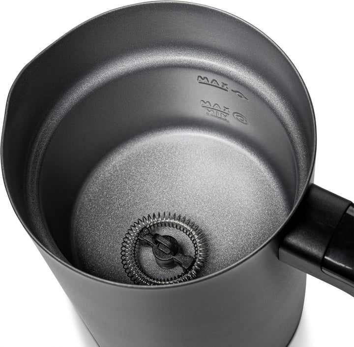 Brabantia Milchaufschäumer Elektrisch 4-in-1, Automatische Milchschäumer, für Heisser und Kalter Mil