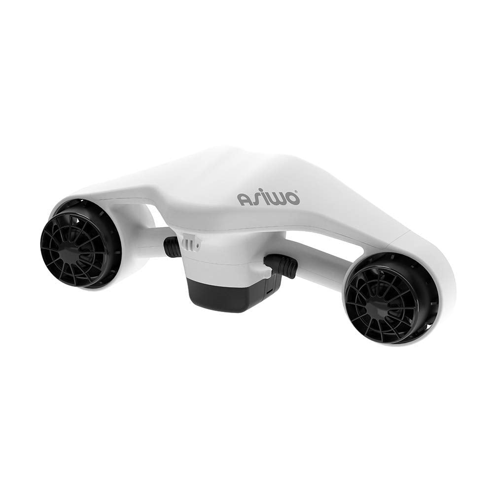 Asiwo Unterwasserscooter Tauchscooter mit Action Kamera Halterung, Seascooter mit Doppelmotor für Ta