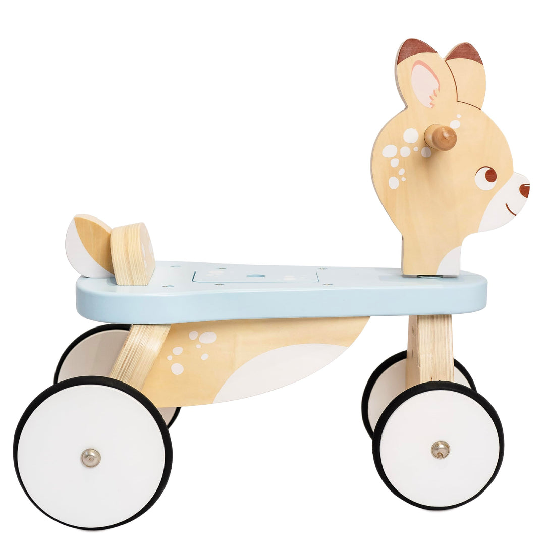 Le Toy Van – Petilou Lauflernrad „Reh“ aus Holz für Kleinkinder | Für den Innenbereich | Für Mädchen