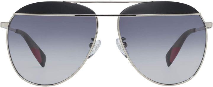 Furla Unisex Model: Sfu236 590492 Sunglasses, Gold, 7.25