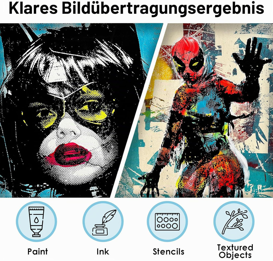 Gel-Druckplatte der neuen Generation, verbesserte Formel, Druckplatte für Gel-Druckkunst, Gel-Monopr