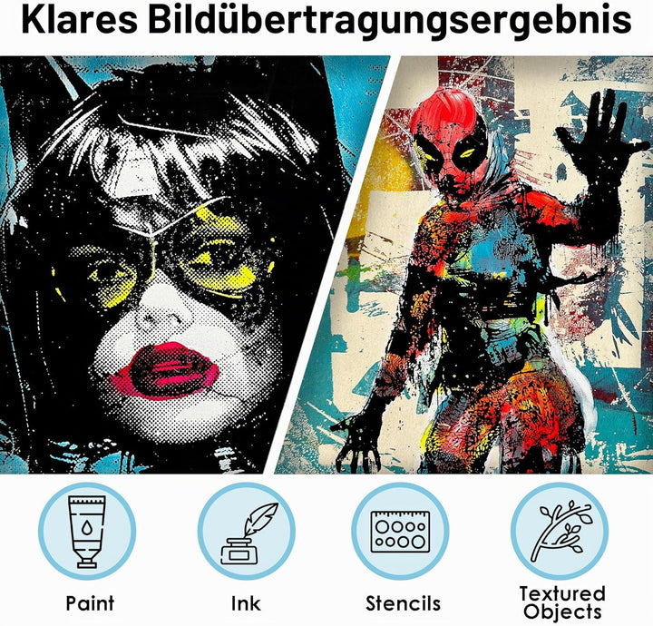 Gel-Druckplatte der neuen Generation, verbesserte Formel, Druckplatte für Gel-Druckkunst, Gel-Monopr