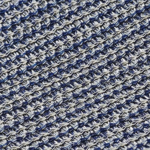 PAT Europe B.V. Zeltteppich Grau Vorzeltteppich Metall Ösen Vorzeltboden 2,5 x 5,5 Meter, 2,5 x 5,5