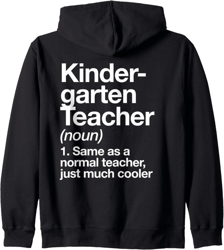 Kindergarten Lehrer Definition Lustige Schule Kapuzenjacke