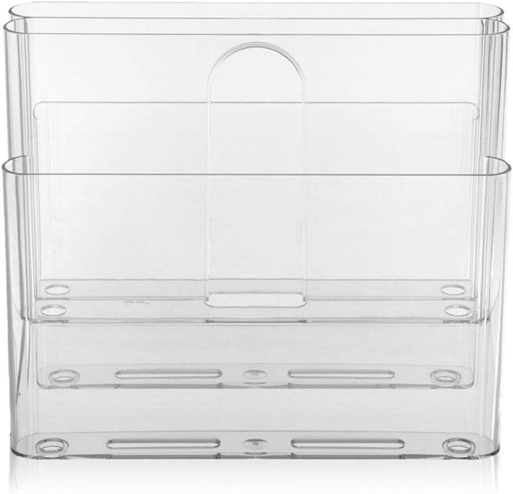 Kartell Magazine Rack, Transparent Zeitungsständer Transparent 00, Zeitungsständer Transparent 00