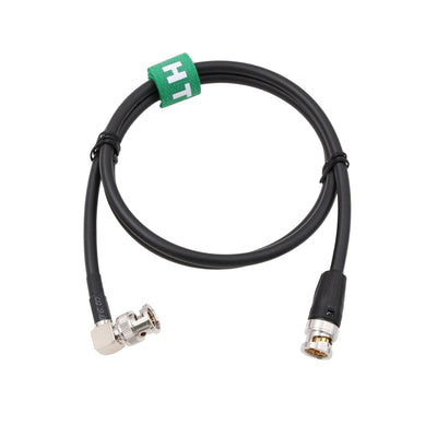 HangTon 12G SDI Raw 4K 60p Videokabel rechtwinklig auf gerade, BNC 75 Ohm, Koaxial, geschirmt für So