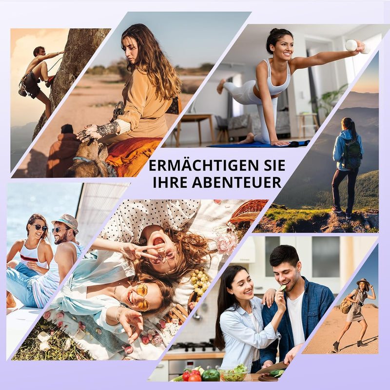 ATUMTEK Selfie-Stick,Einbeinstativ, Bluetooth, 3-in-1, ausziehbar 150CM, 360 ° drehbar, Detachable R