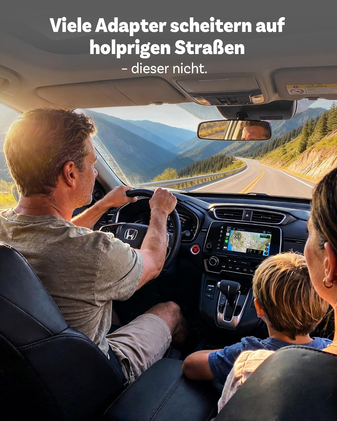 OTTOCAST Mini Pico Wireless CarPlay Adapter & Android Auto Adapter, Macht kabelgebundenes CarPlay ka