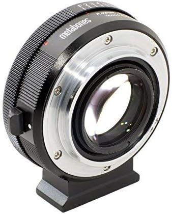 Metabones Sony Alpha to E-Mount Speed Booster Ultra 0.71x (Black Matt), MB_SPA-E-BM2, schwarz/Chrom