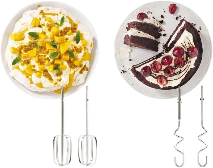 Kenwood QuickMix HMP30.A0WH Handmixer - Handrührgerät mit 5 Geschwindigkeiten und Turbo-Funktion, in