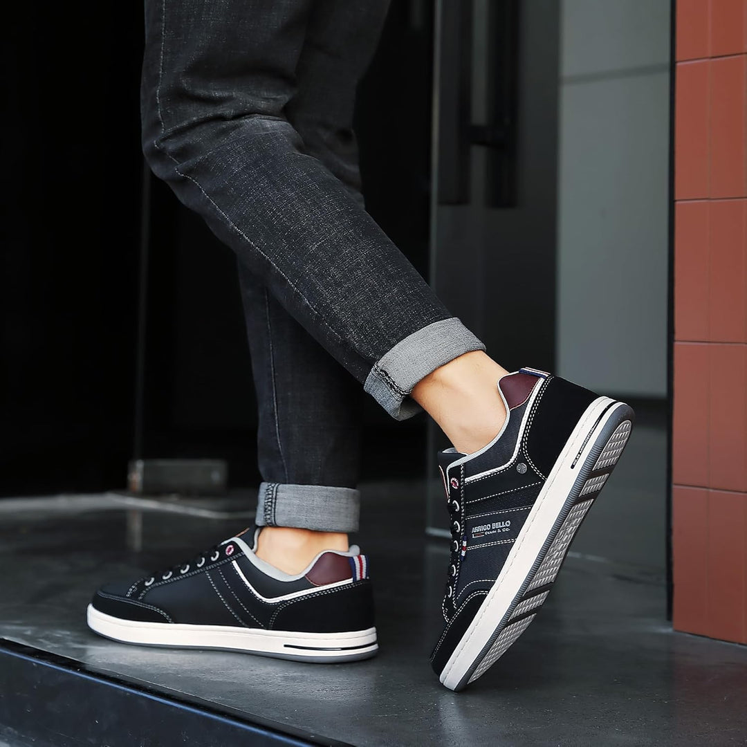 AX BOXING Freizeitschuhe Herren Sneakers Walkingschuhe Mode Schuhe Leichte Trainers Sportschuhe Grös