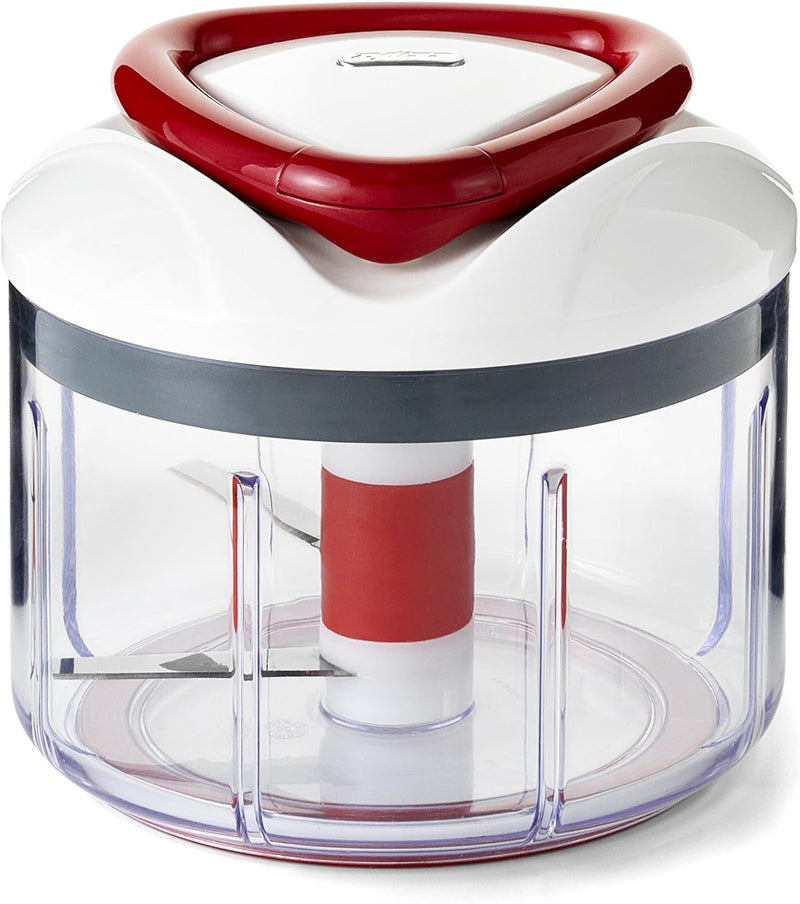 Zyliss E910015 Easy Pull Universalhacker Manuell, 750ml, Gemüsehobel, Zwiebelschneider, Zerkleinerer