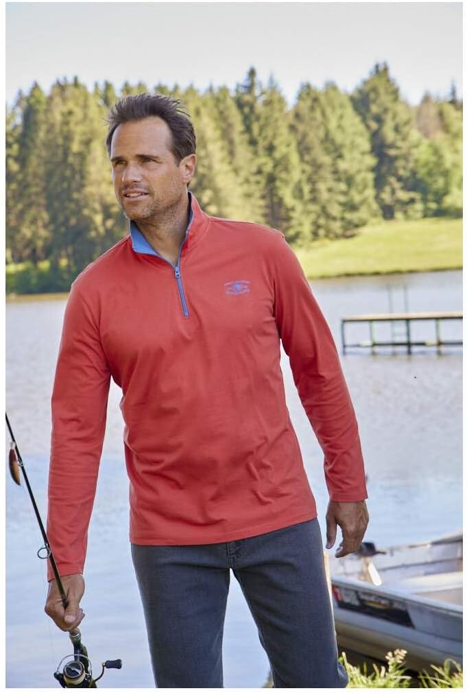 ATLAS FOR MEN - 2er Pack Unterziehpullis Outdoor - Verfügbar in grossen Grössen von M bis 5XL 3XL Te