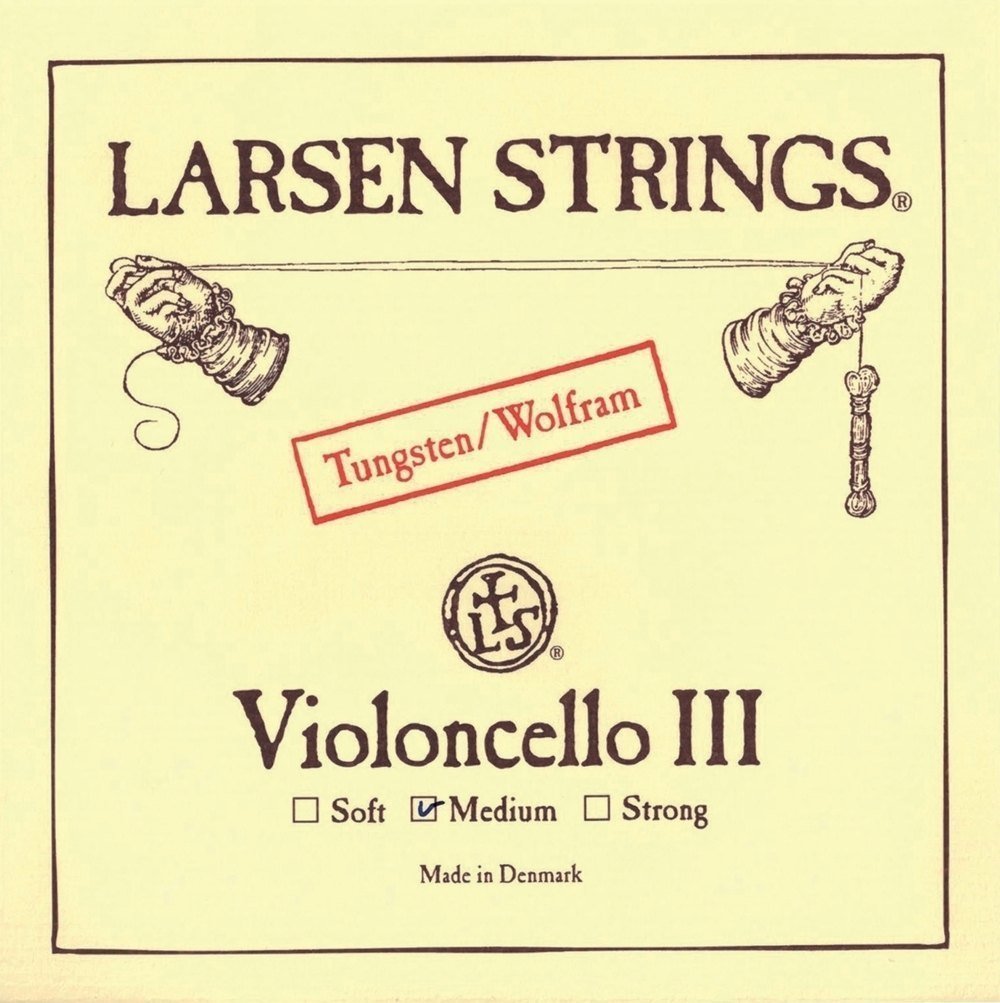 LARSEN STRINGS Cello-Saiten Original G Wolfram Medium, G Wolfram Medium