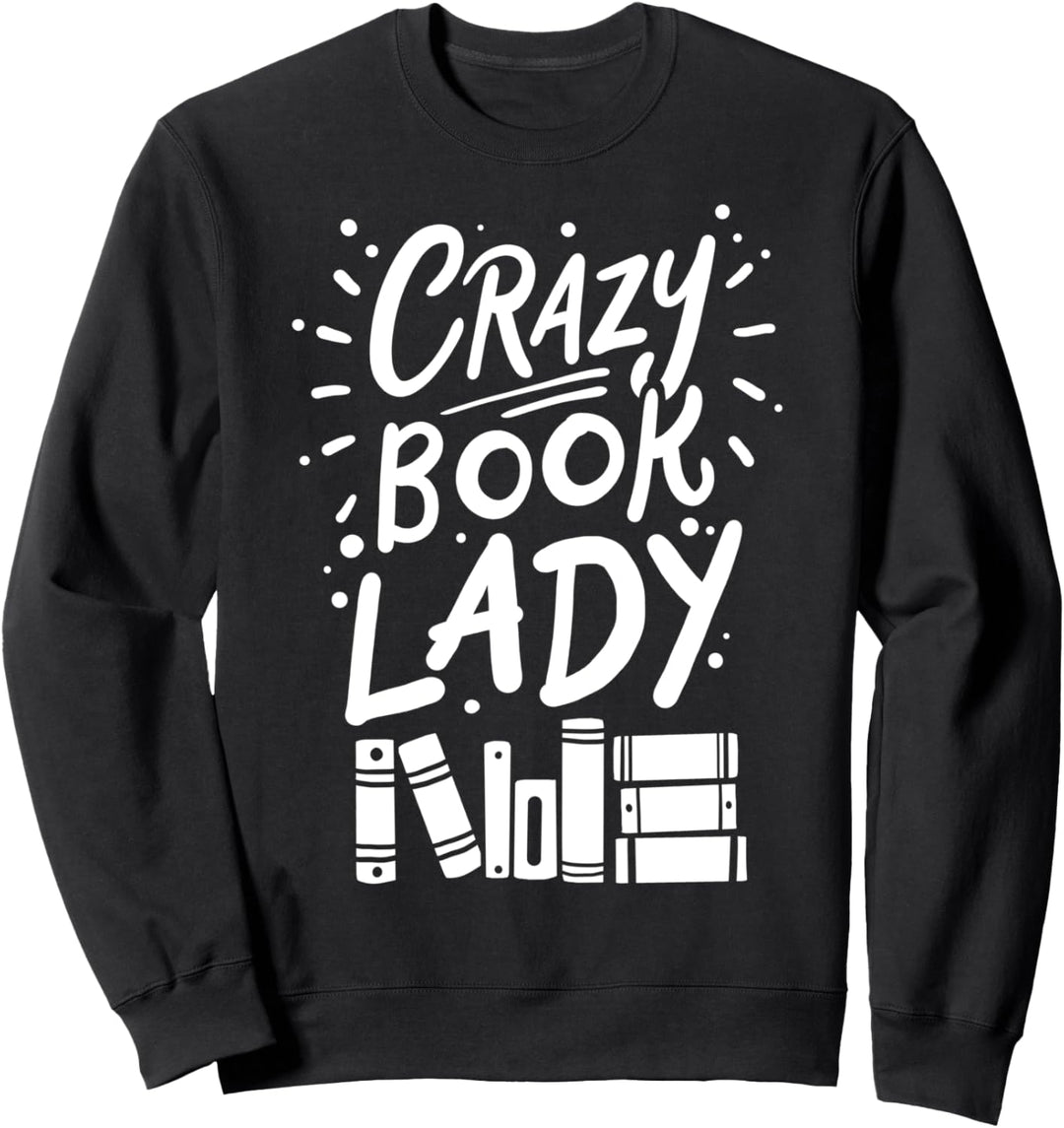 Bibliophile Leserin Buchsammlerin Bücherwurm Leseratte Sweatshirt