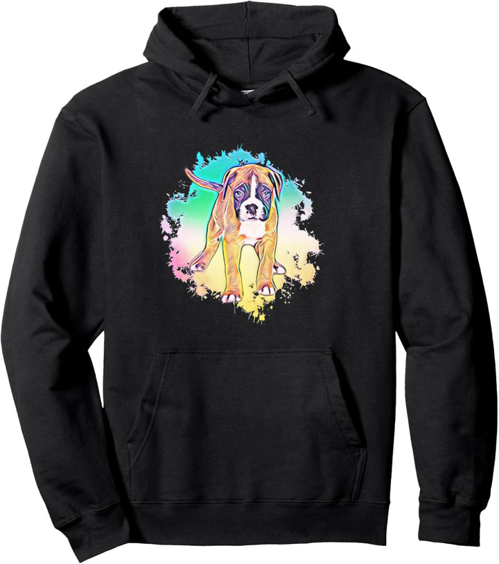 Boxer Welpe Deutscher Boxer Pullover Hoodie