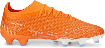 PUMA Damen Ultra Match Fg/Ag WN's Fussballschuh 36 EU Ultra Orange Puma White Blue Glimmer, 36 EU Ul