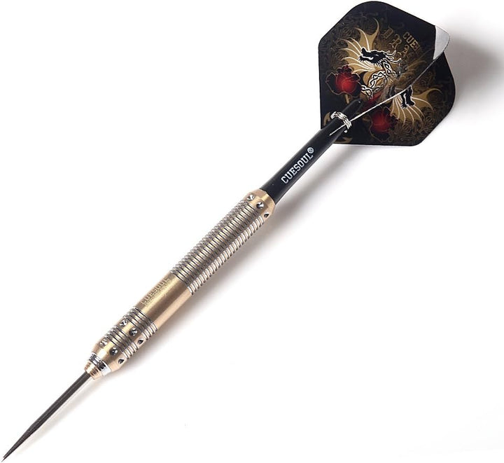 CUESOUL Dragon Deluxe Messing Steel Dartpfeile, 21 Gramm J2102 25 Gramm, J2102 25 Gramm