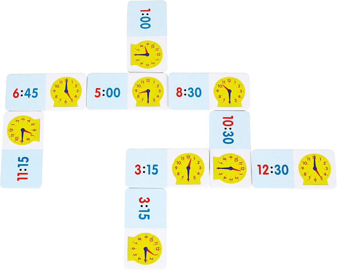 Learning Resources Uhrzeit-Domino