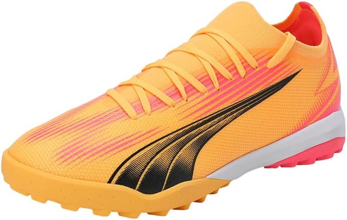 PUMA Herren Ultra Match Tt Fussballschuh 40.5 EU Sun Stream Black Sunset Glow, 40.5 EU Sun Stream Bl