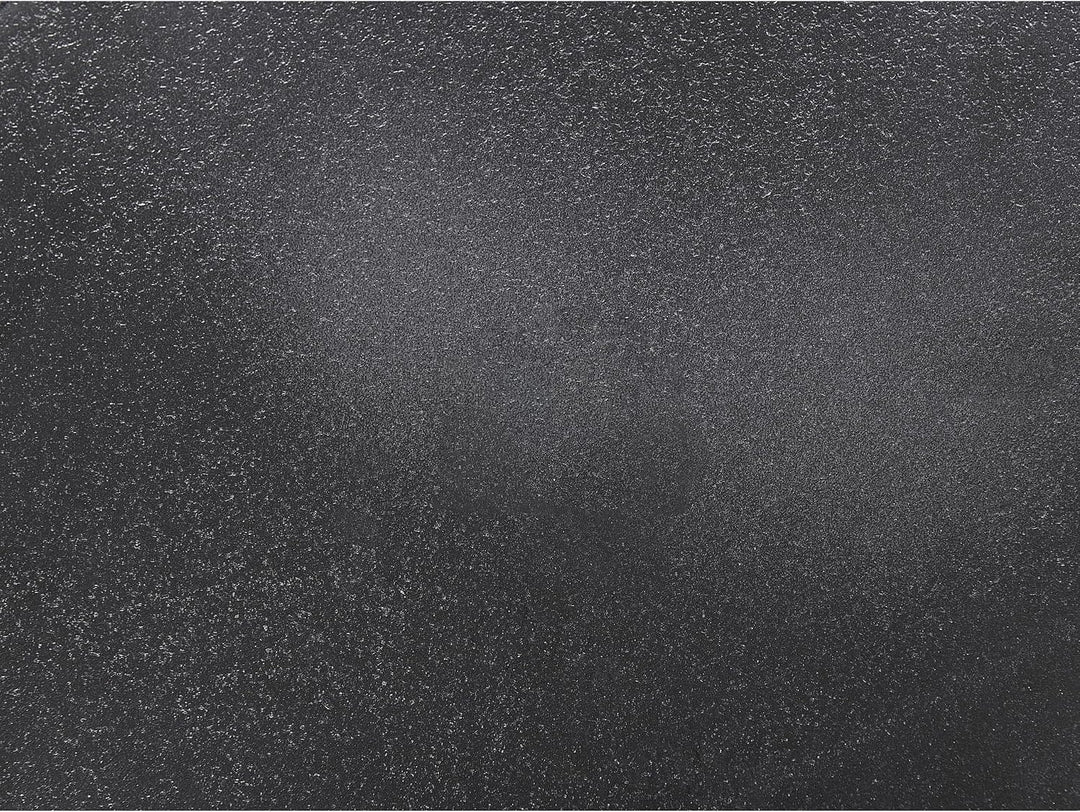 Beistelltisch Metall schwarz Anik-Optik mit Säulenfuss rund ø 30 cm Modern Atapo