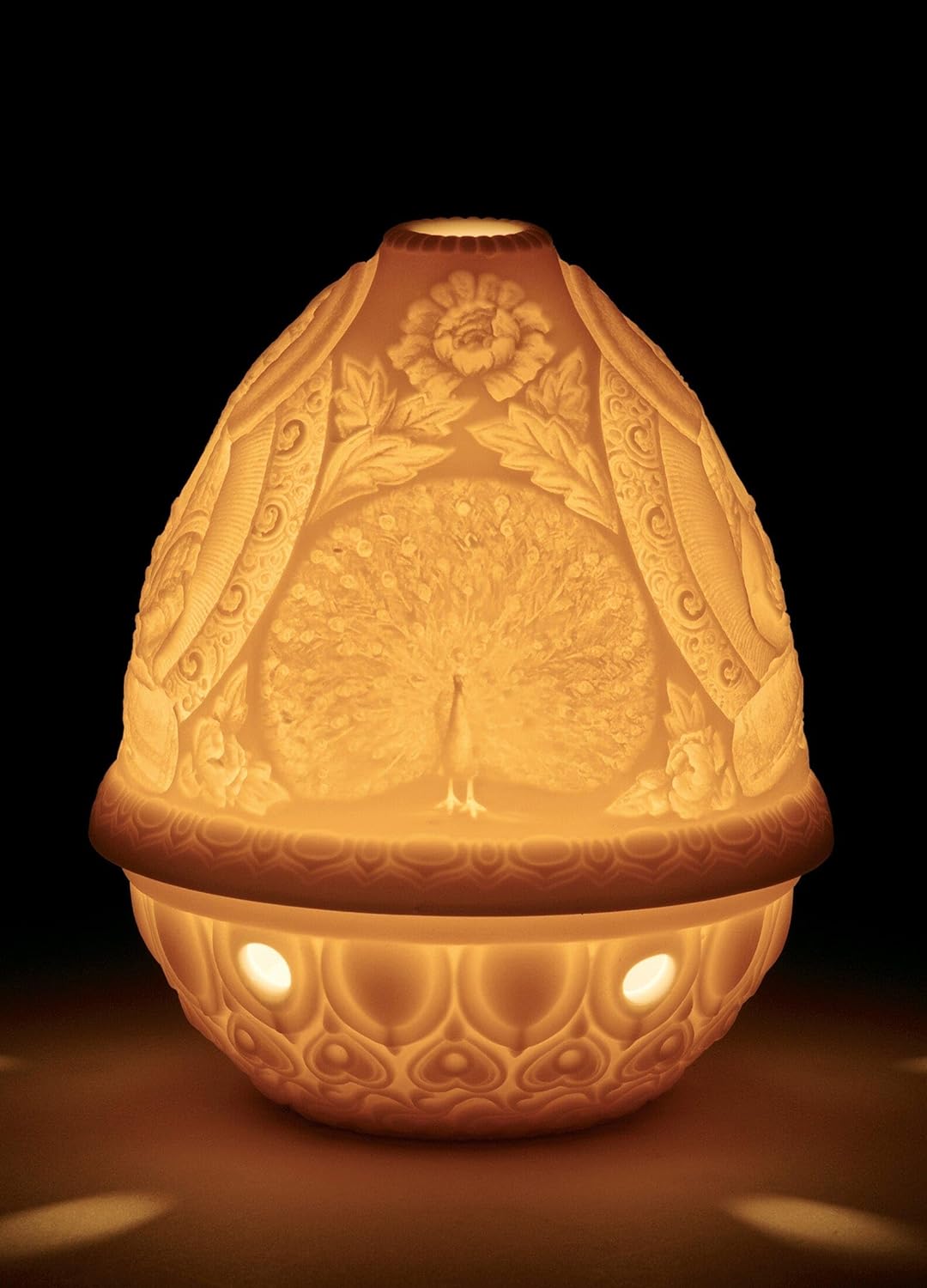 LLADRÓ Buddha Litophanie. Litophane. Porzellan.