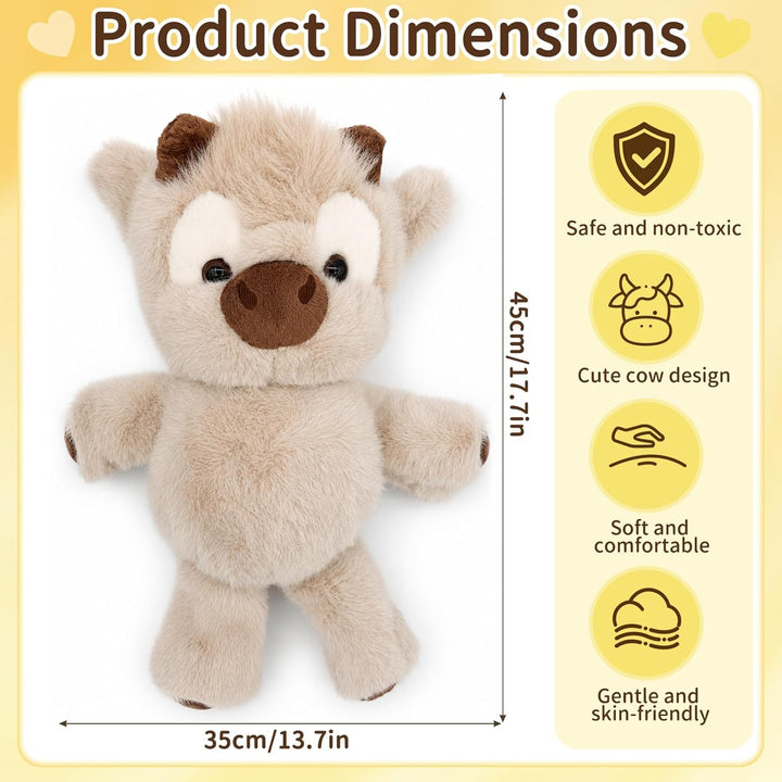 Kuh Kuscheltier,Plüschtier Kuh 45cm,Laufendes Kuscheltier,Running Cow Plush,Kuscheltiere Plüschtier