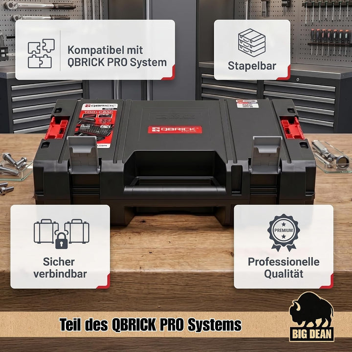 BigDean System Pro Maschinenkoffer mit Polsterung