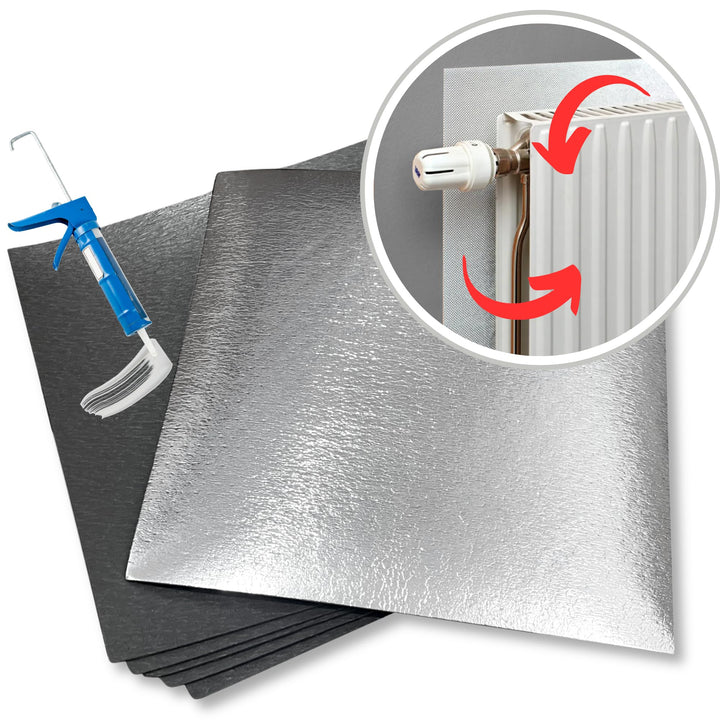 Heizkörper-Isolierplatten Isolierung Dämmung Isoliermatte Hinter Heizkörper für Fenster Wärmehaltung