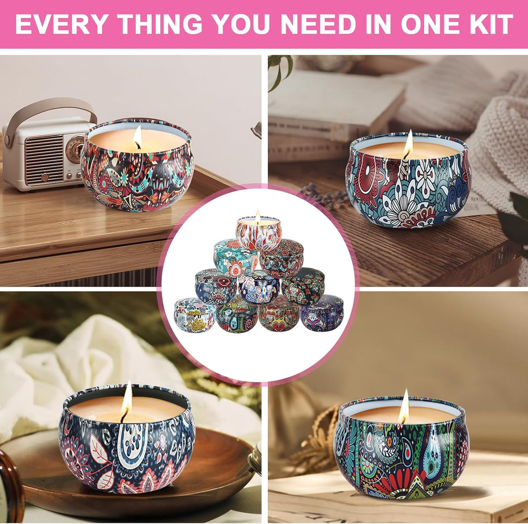 UCAMP Kerzen Selber Machen Set,DIY Kerzenherstellung Set,DIY Kreative Kerzenherstellung Kit,Candle M