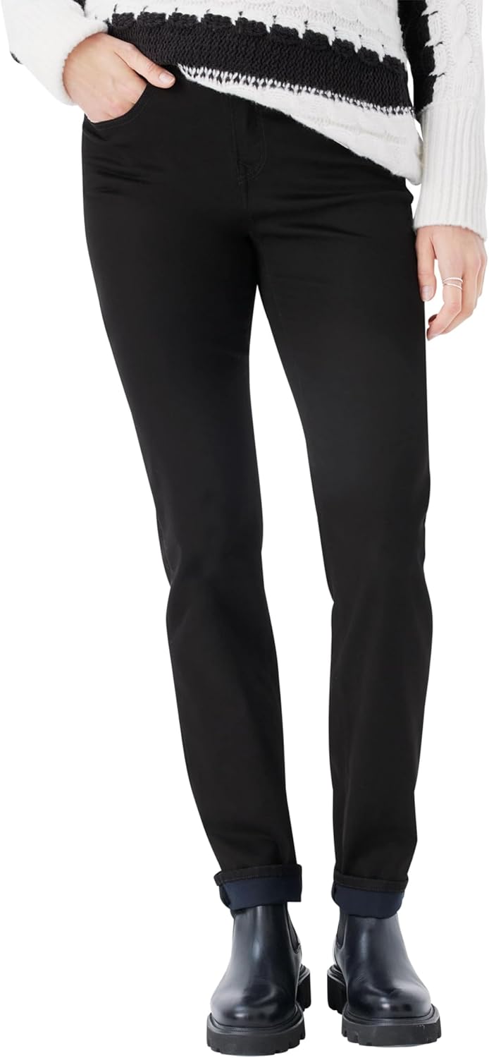BRAX Damen Style Mary Winter Dream Hose 34W / 34L Schwarz, 34W / 34L Schwarz