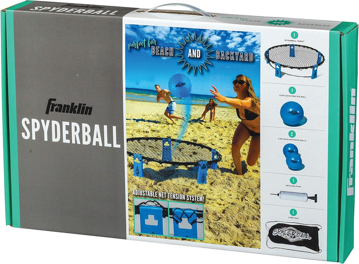 Franklin Sports Spyderball-Spiel-Set – enthält 3 Bälle, Tragetasche und Regeln – gespielt im Freien,