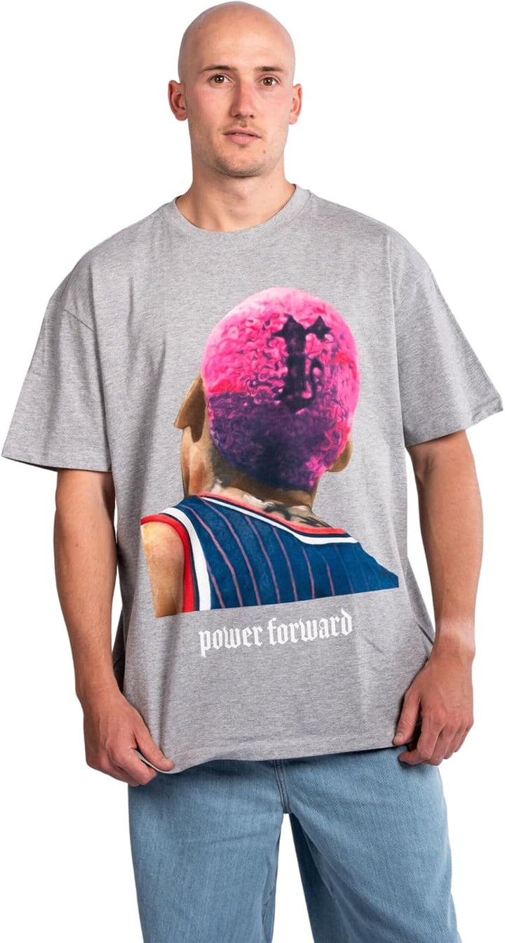 Mister Tee Herren Power Forward Oversize Tee M Grau, M Grau