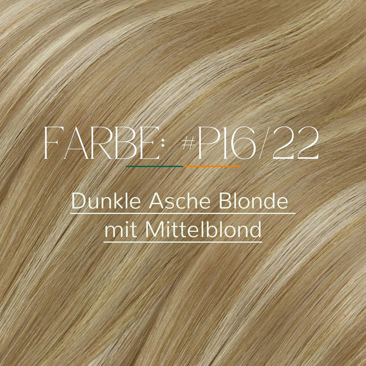 Easyouth Extensions Echthaar Bondings Blond Echthaar Bonding Extensions Haarverlängerungen Aschblond