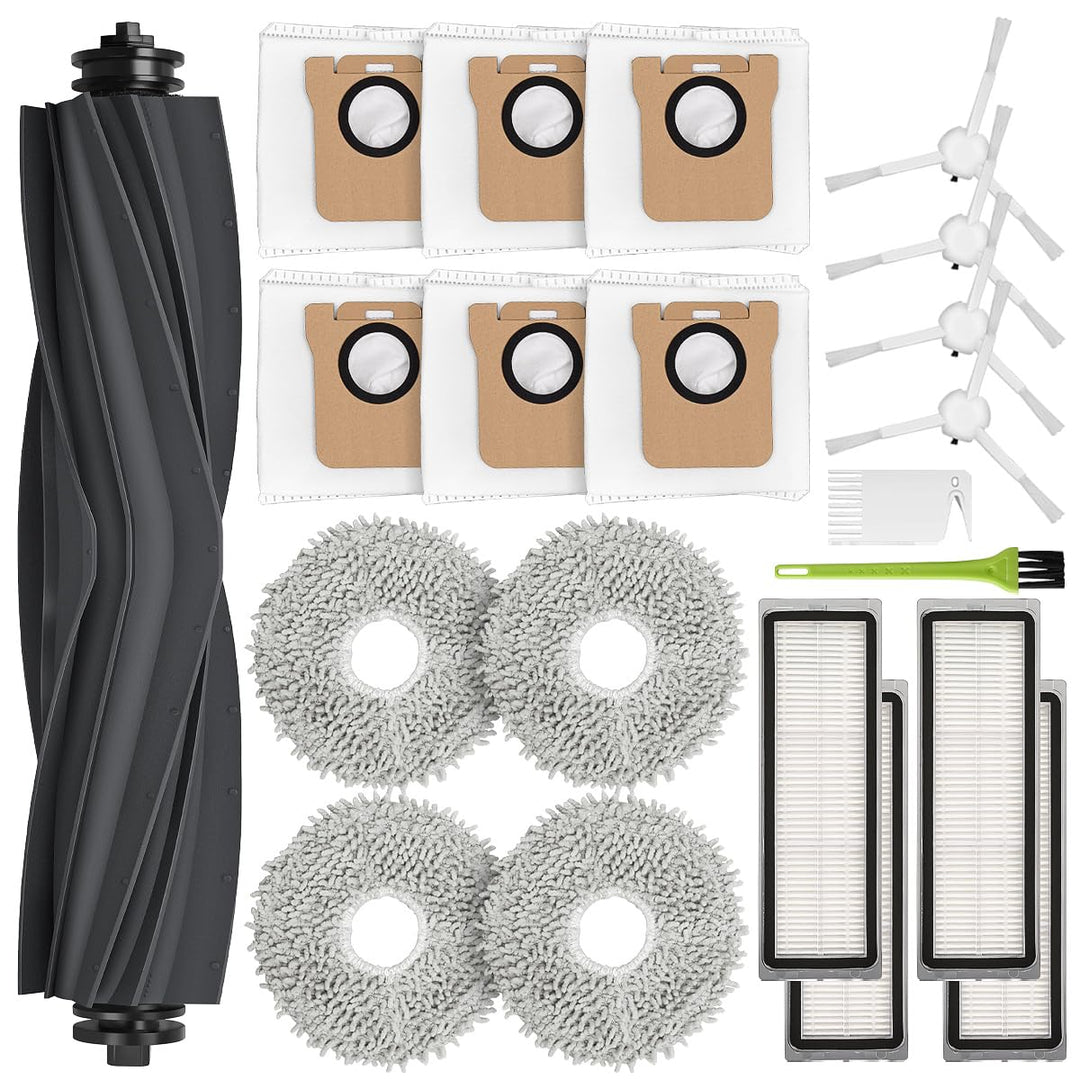DrRobor Zubehör für Dreame L10s Ultra/ L10 Ultra, Ersatzteile Set für Xiaomi X20+/ X10+ Saugroboter