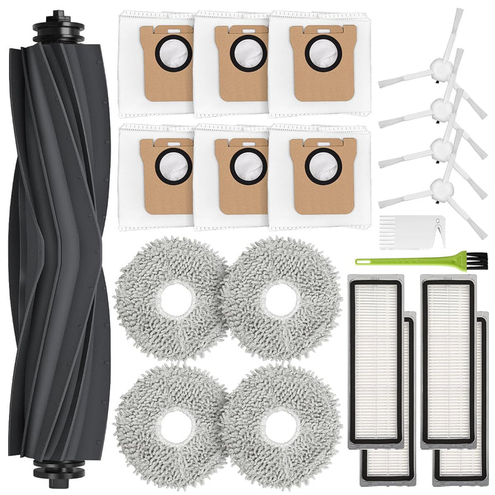 DrRobor Zubehör für Dreame L10s Ultra/ L10 Ultra, Ersatzteile Set für Xiaomi X20+/ X10+ Saugroboter