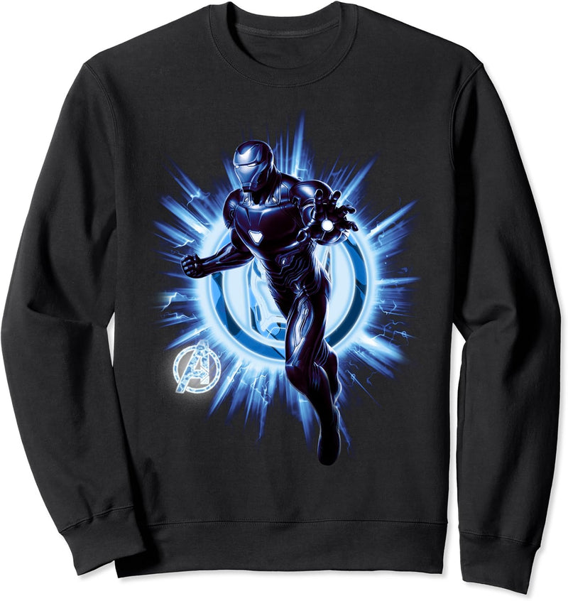 Marvel Avengers: Endgame Iron Man Blue Hue Portrait Sweatshirt