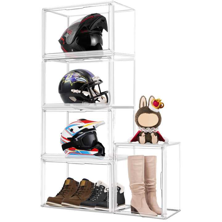 Schuhaufbewahrungsbox, XXX-Grosse Extra grosse Acryl Display Case Transparente Sneaker Schuh Organiz