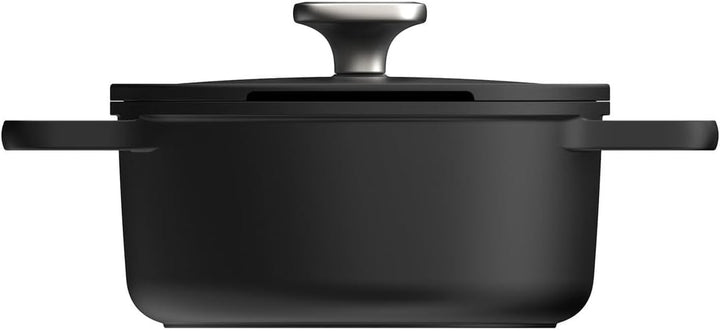 Berghoff LEO Phantom Antihaftdeckelkasserolle 20 cm, Schwarzes 2.6 Liter