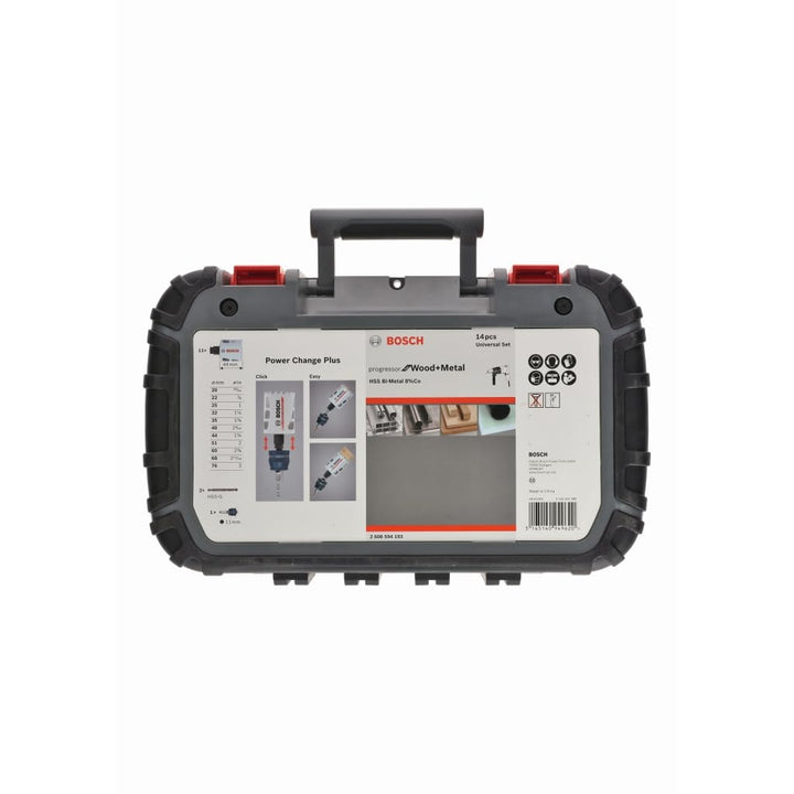 Bosch Professional 14 tlg. Lochsäge Progressor for Wood & Metal Set Universal (für Holz und Metall,