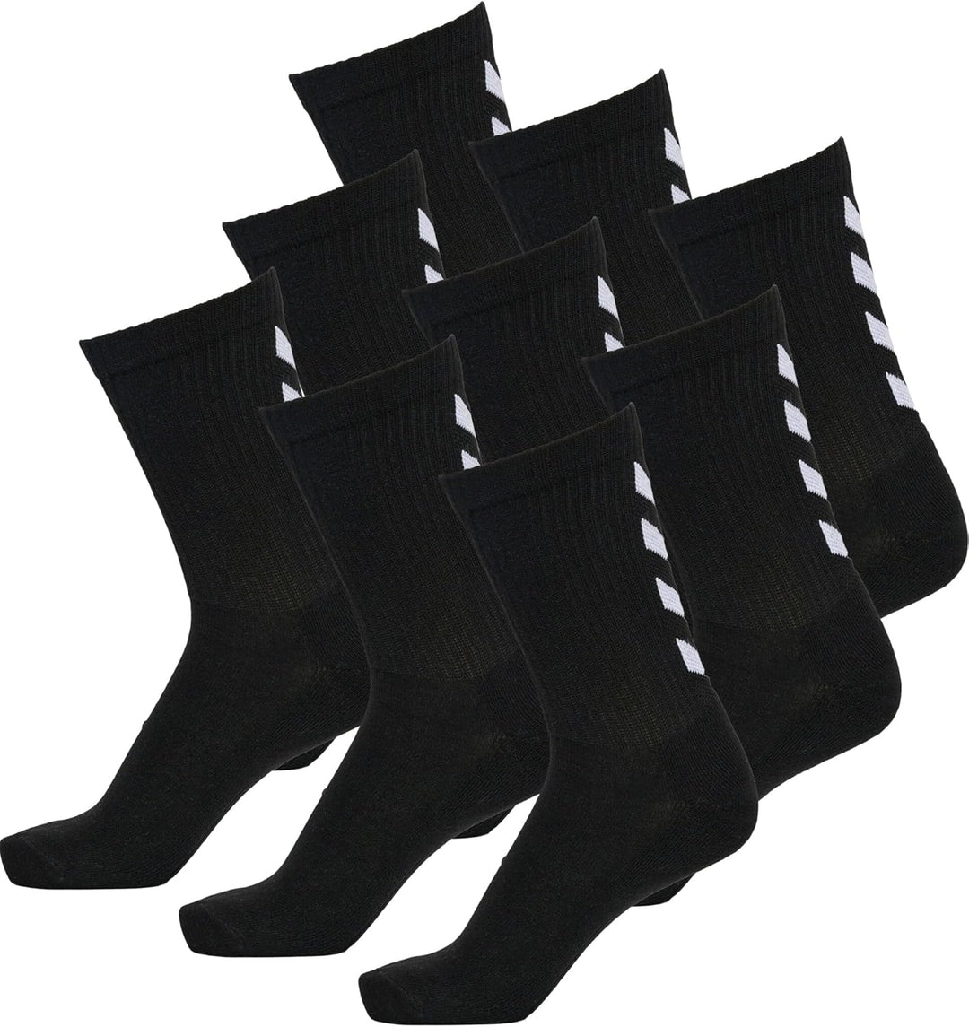 hummel FUNDAMENTAL 3-Pack Sock White 36 Black (2001), 36 Black (2001)