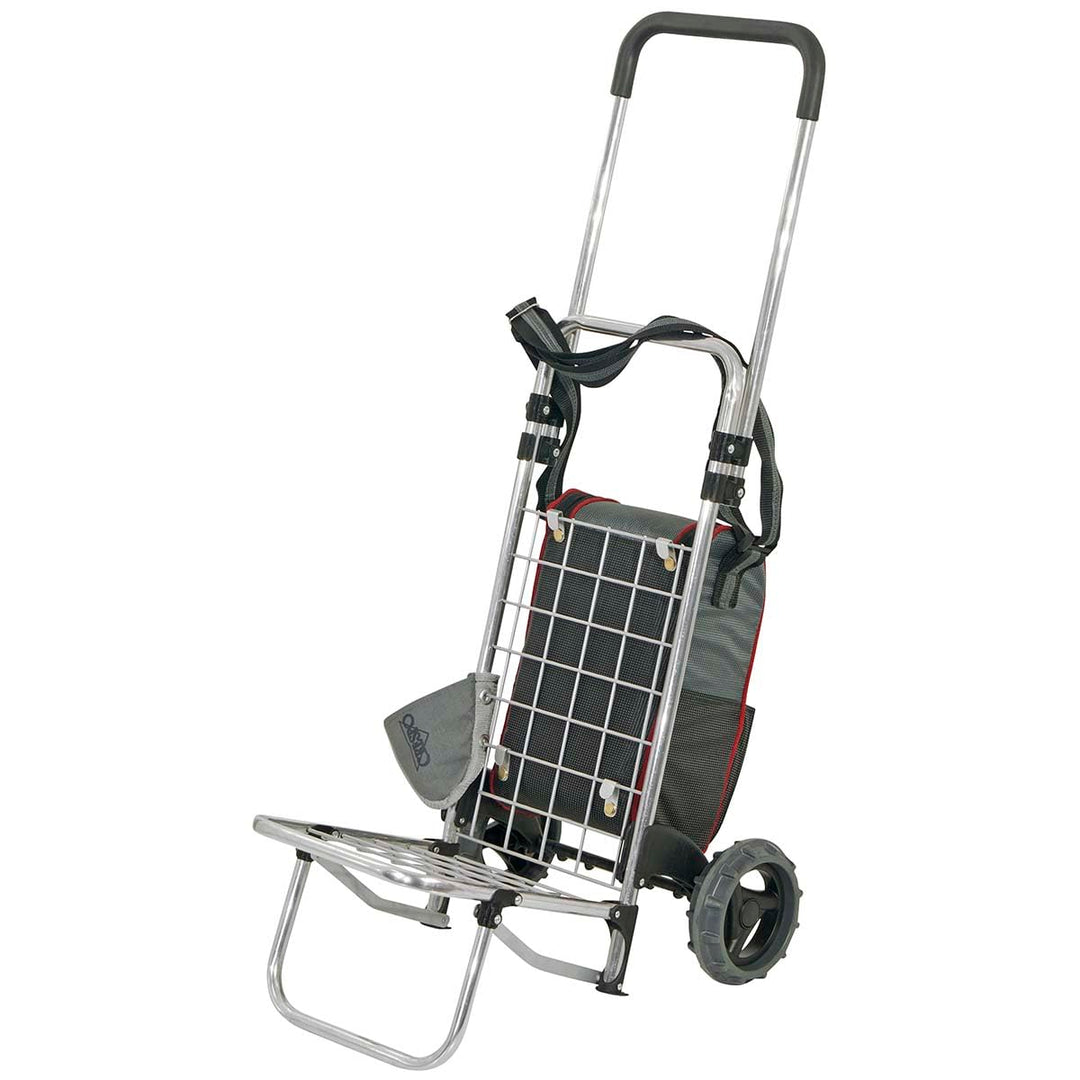 Carro portaobjetos extensible con bolsillo nevera Crespo Strand- und Campingwagen, Crespo Strand- un